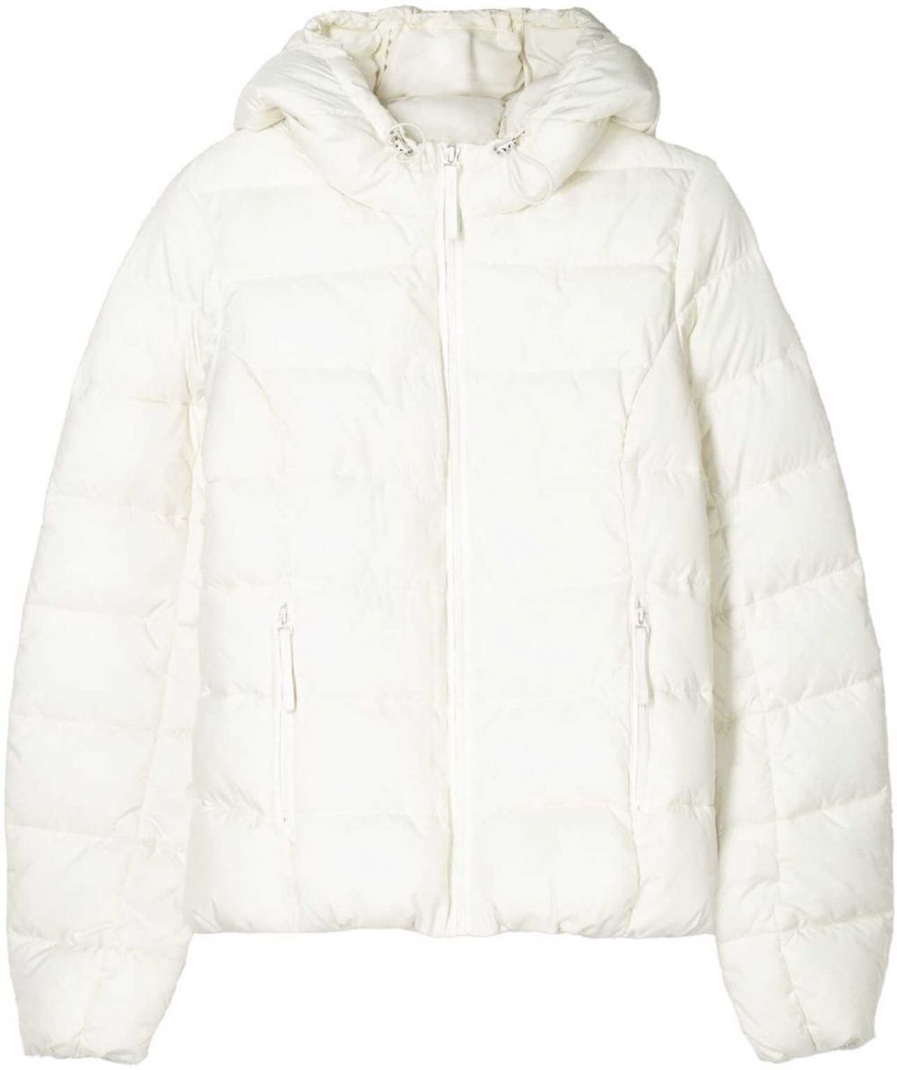 Bershka Prechodná bunda  nebielená