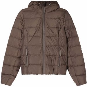 Bershka Prechodná bunda  čokoládová