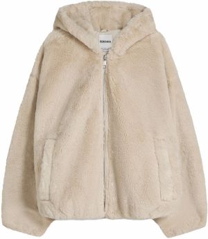 Bershka Prechodná bunda  piesková