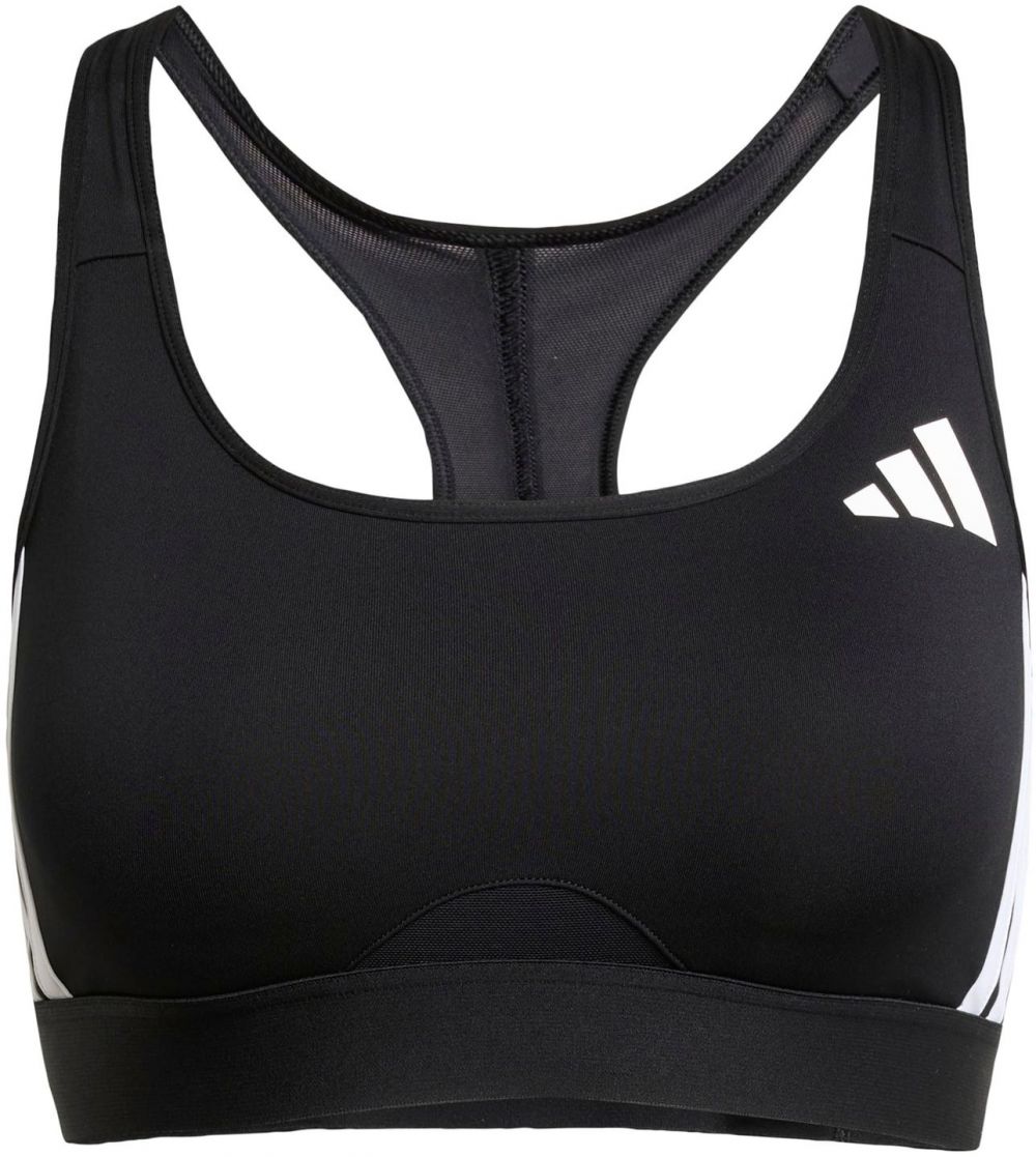 ADIDAS PERFORMANCE Športová podprsenka  čierna / biela