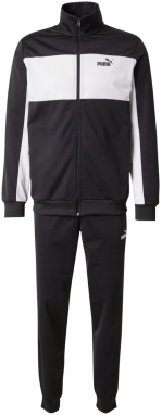 PUMA Športový úbor  čierna / biela