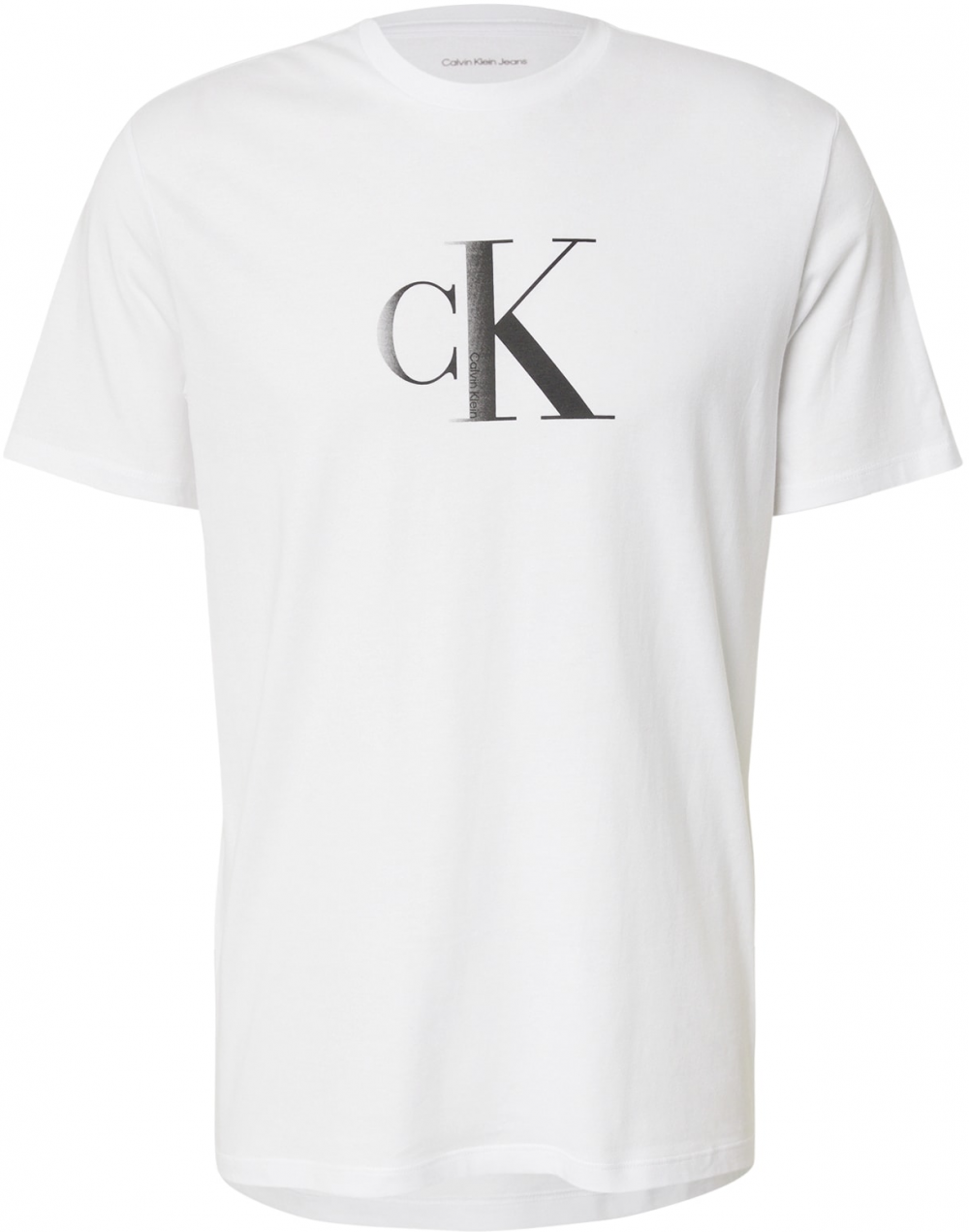Calvin Klein Jeans Tričko  čierna / biela