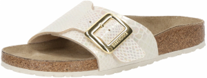 BIRKENSTOCK Šľapky 'Catalina'  béžová / biela ako vlna