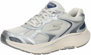 SKECHERS Bežecká obuv 'GO RUN CONSISTENT 2.0'  tmavomodrá / strieborná / biela