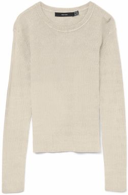 VERO MODA Sveter 'VMGIZELLE'  béžová