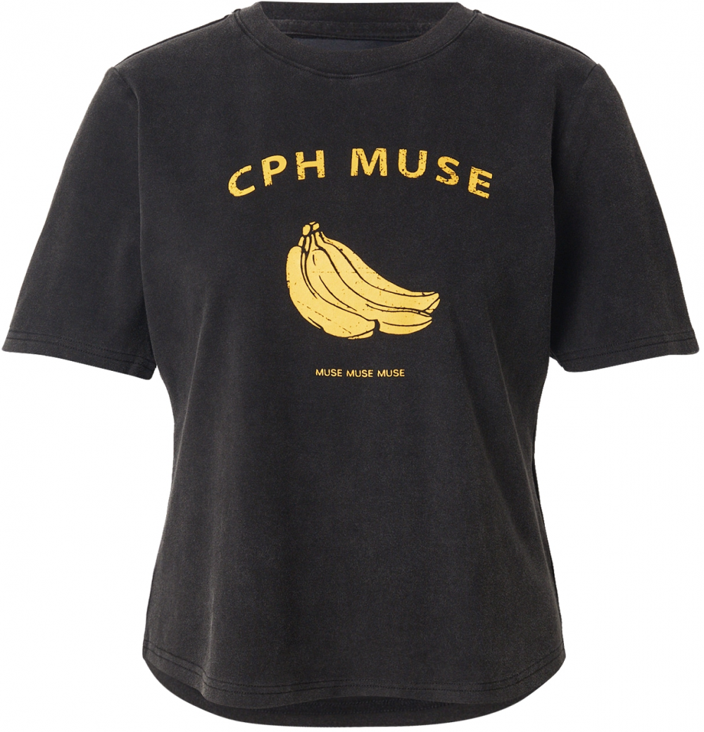 Cph Muse Tričko  žltá / čierna