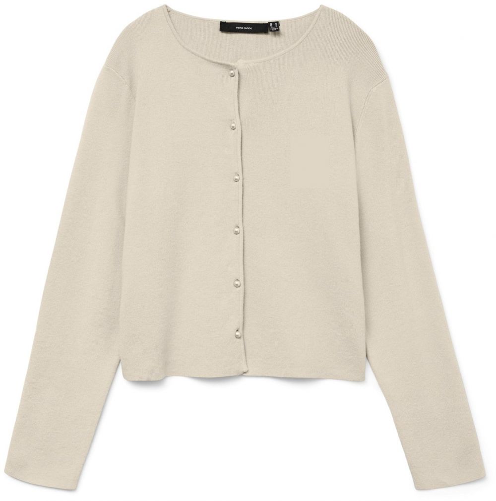 VERO MODA Kardigán 'VMKRISTI'  svetlobéžová