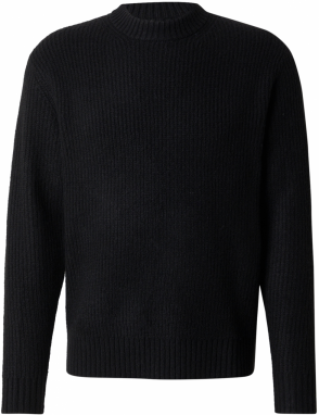 JACK & JONES Sveter 'JORYORK OLLIE'  čierna
