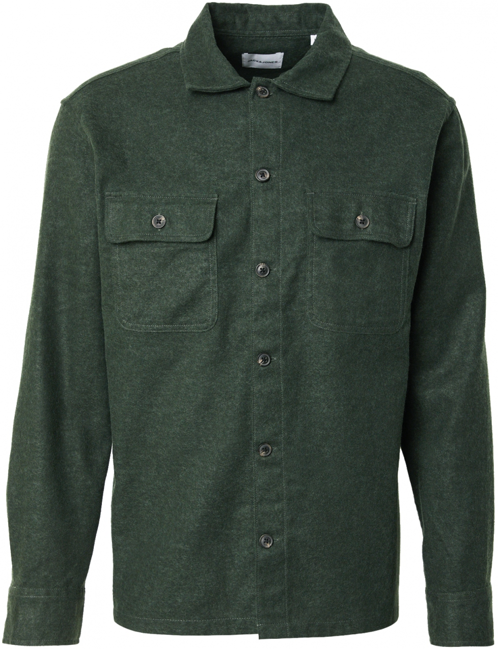 JACK & JONES Košeľa 'JJECHARGE'  jedľová
