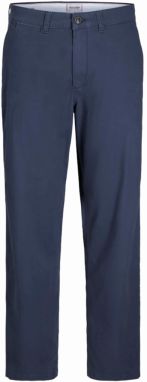 JACK & JONES Chino nohavice 'JPSTKARL DAVE'  námornícka modrá