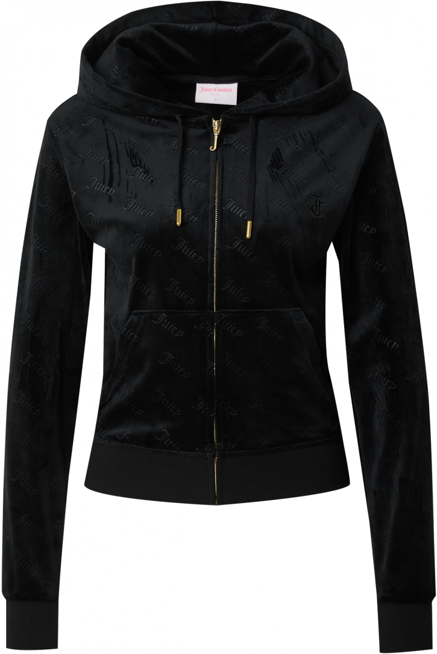 Juicy Couture Tepláková bunda 'Gigi'  čierna