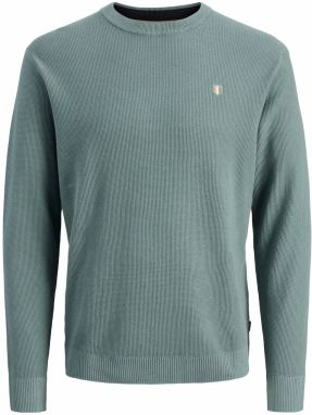 JACK & JONES Sveter 'JPRBLUREX'  modrosivá