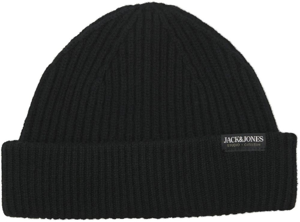 JACK & JONES Čiapky 'JACPREM'  čierna