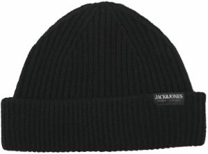 JACK & JONES Čiapky 'JACPREM'  čierna