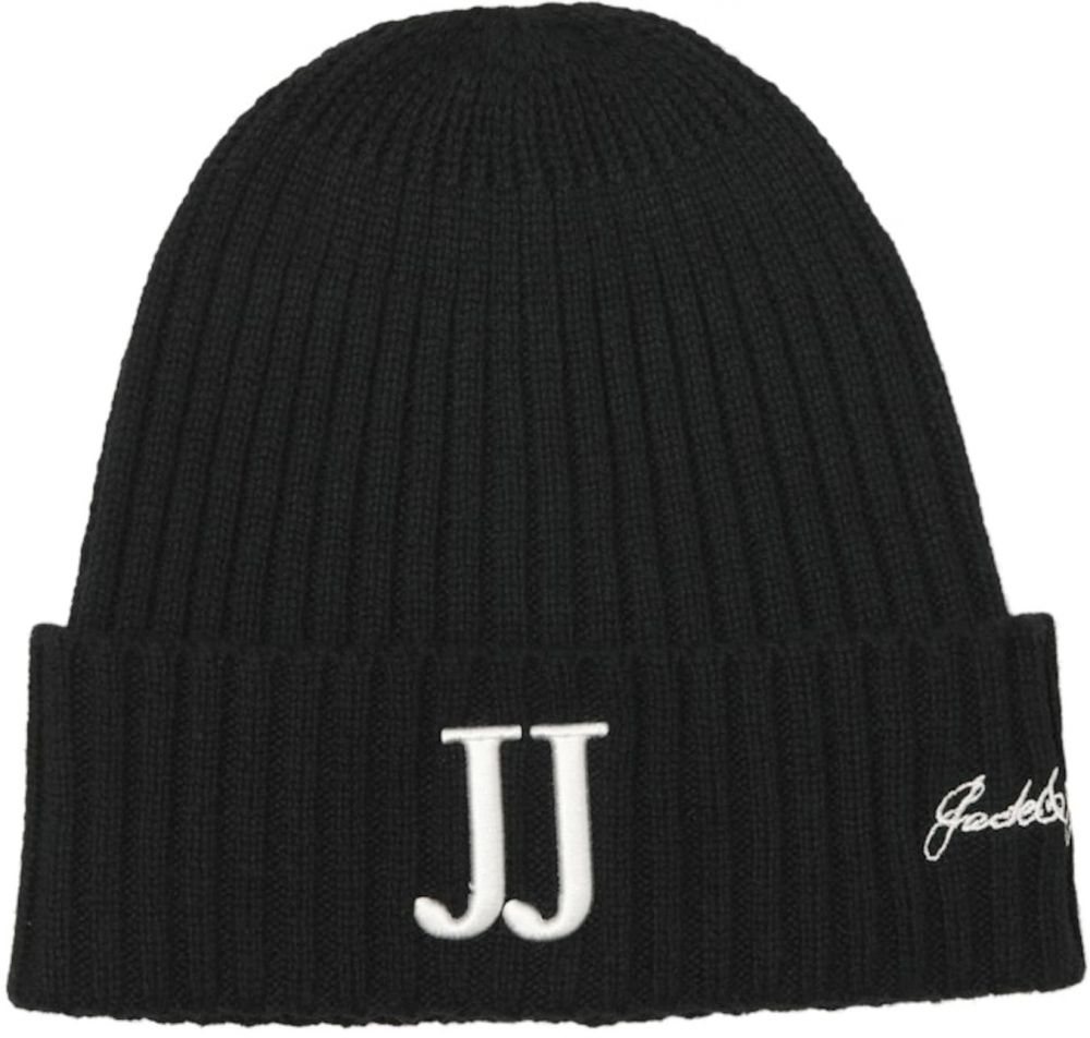 JACK & JONES Čiapky 'JACOTSO'  čierna / biela