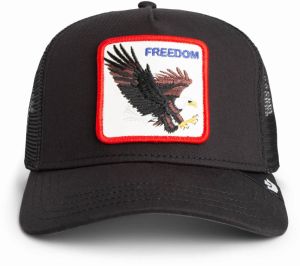 GOORIN Bros. Čiapka 'Freedom Eagle'  hnedá / červená / čierna / biela