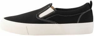 Next Slip-on obuv 'Forever Comfort®'  čierna / biela