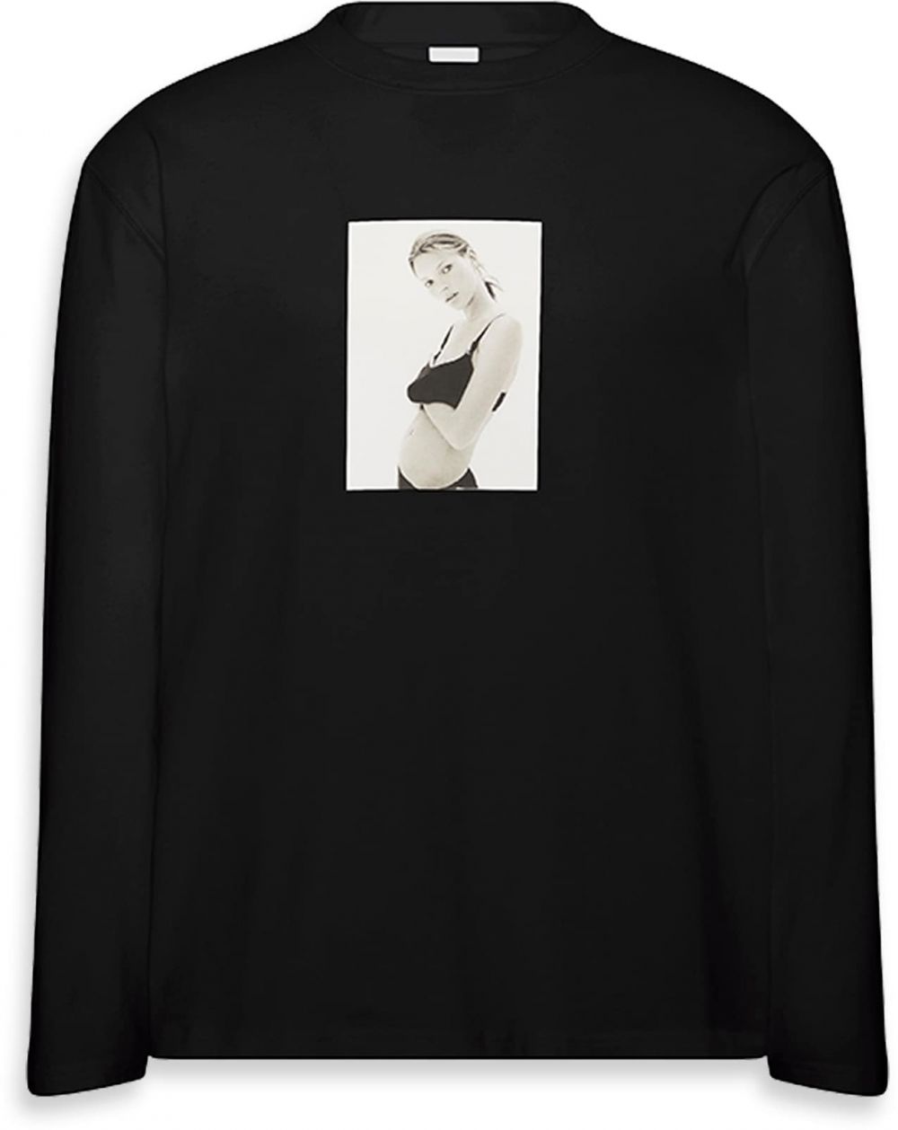 Calvin Klein Tričko 'CLASSIC KATE'  svetlosivá / čierna / biela / šedobiela