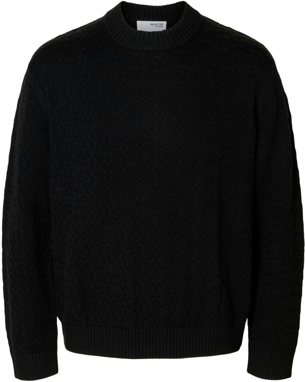 SELECTED Sveter 'SLHPHILIP'  čierna