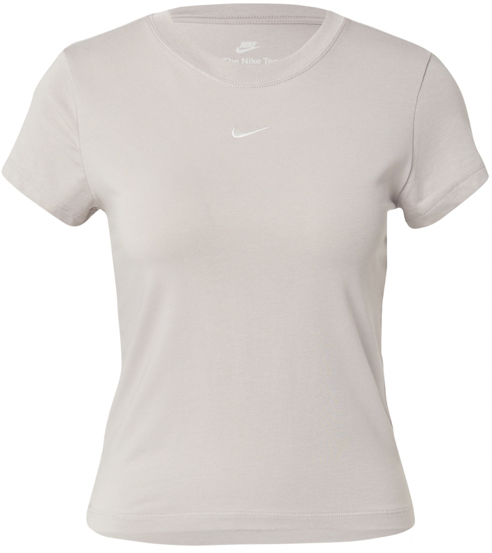Nike Sportswear Tričko 'CHLL'  sivá / biela