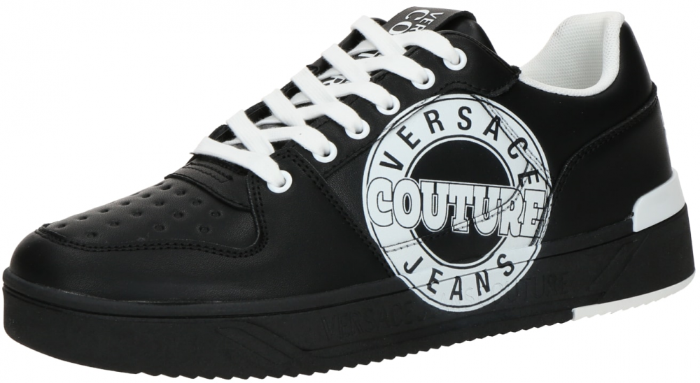 Versace Jeans Couture Nízke tenisky 'STARLIGHT'  čierna / biela