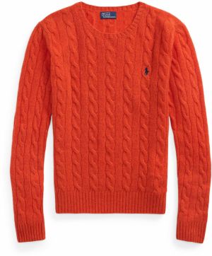Polo Ralph Lauren Sveter  tmavooranžová
