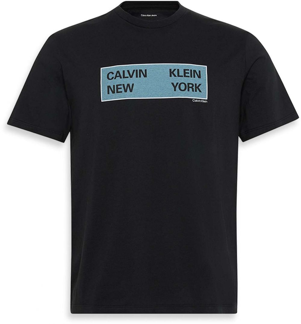 Calvin Klein Jeans Tričko  opálová / čierna / biela