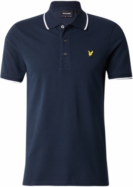 Lyle & Scott Tričko  námornícka modrá