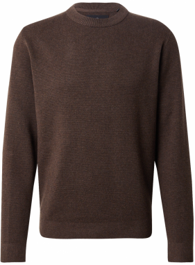 JACK & JONES Sveter 'JPRBLAMILANO'  tmavohnedá