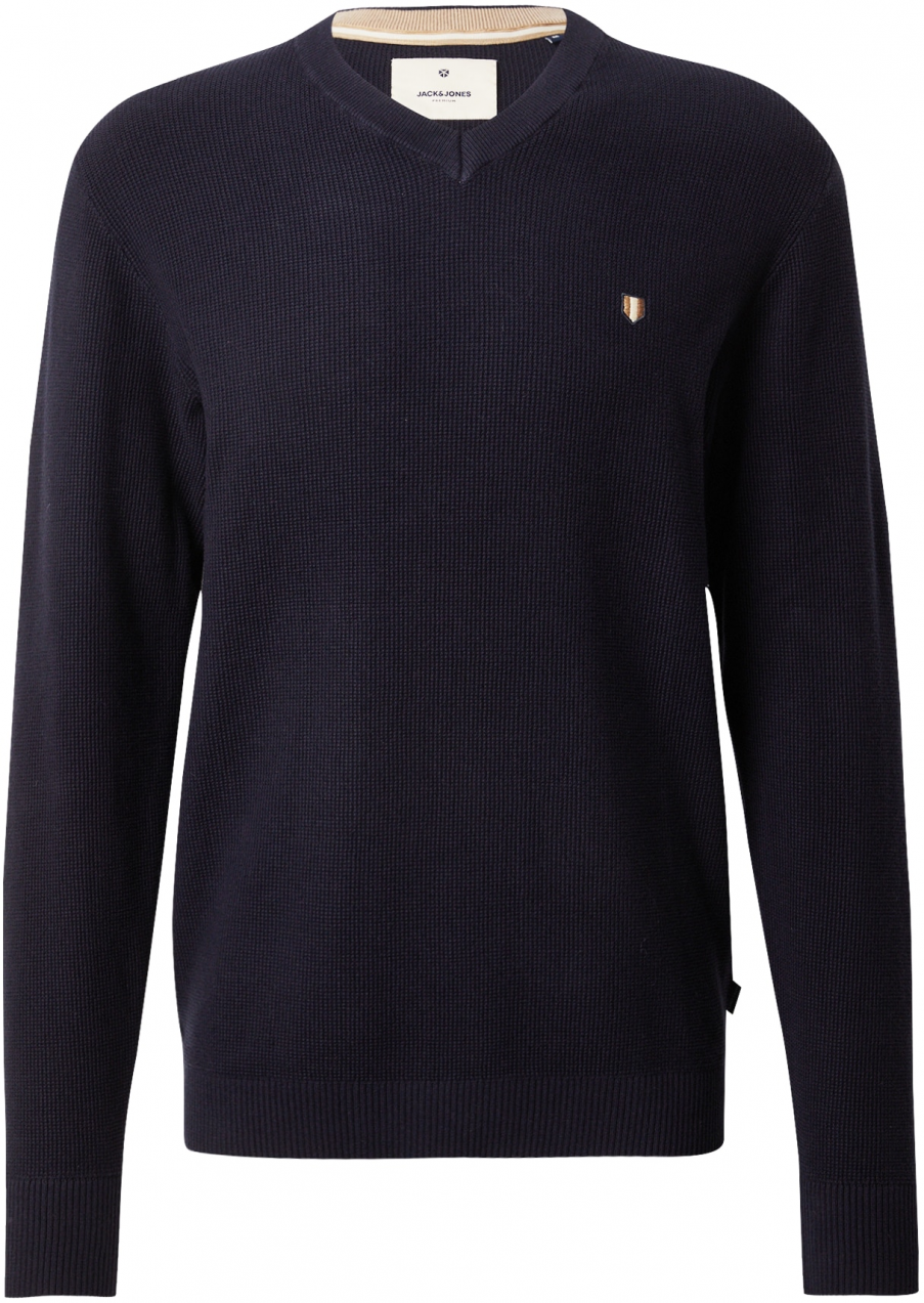 JACK & JONES Sveter 'JPRBLUREX'  tmavomodrá