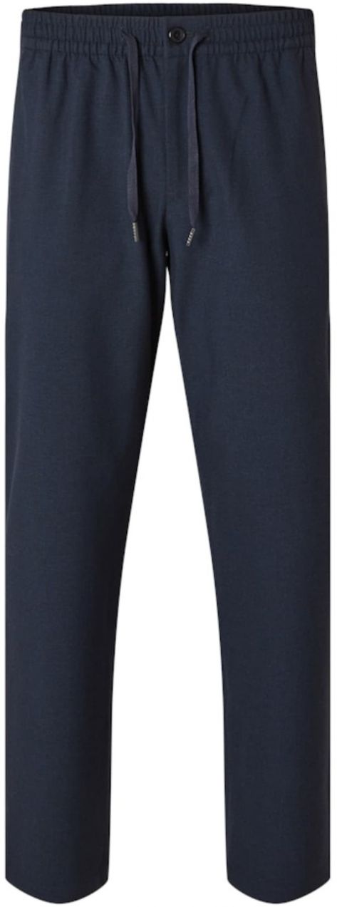 SELECTED Chino nohavice 'SLHROBERT'  námornícka modrá