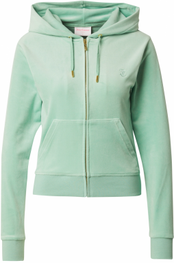 Juicy Couture Tepláková bunda 'Dach Addison'  mätová