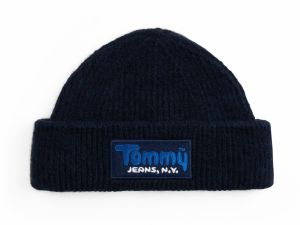 Tommy Jeans Čiapky  modrá / tmavomodrá / biela