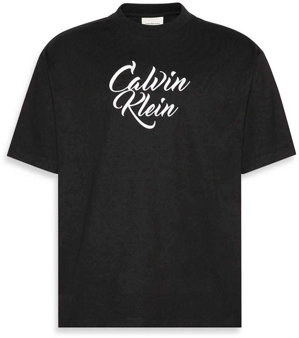 Calvin Klein Jeans Tričko  čierna / biela