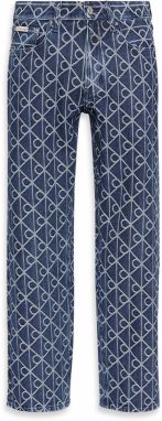Calvin Klein Jeans Džínsy '90S'  tmavomodrá / biela
