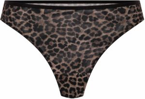 Hunkemöller Tangá 'Tara'  hnedá / čierna