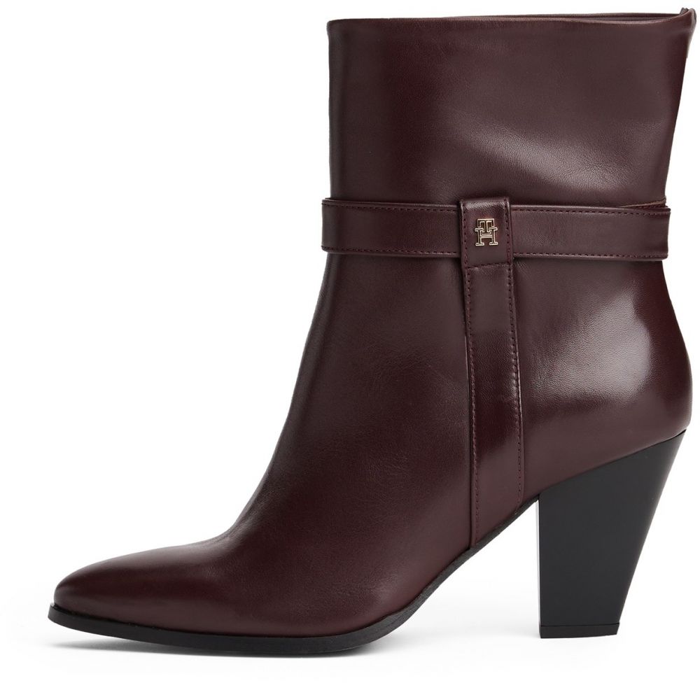 TOMMY HILFIGER Členkové čižmy  gaštanová