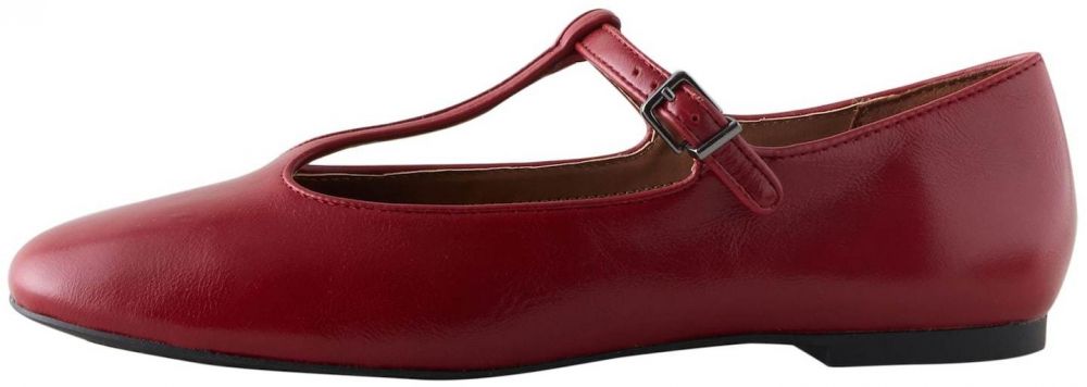 Next Baleríny s ramienkom 'Forever Comfort'  tmavočervená