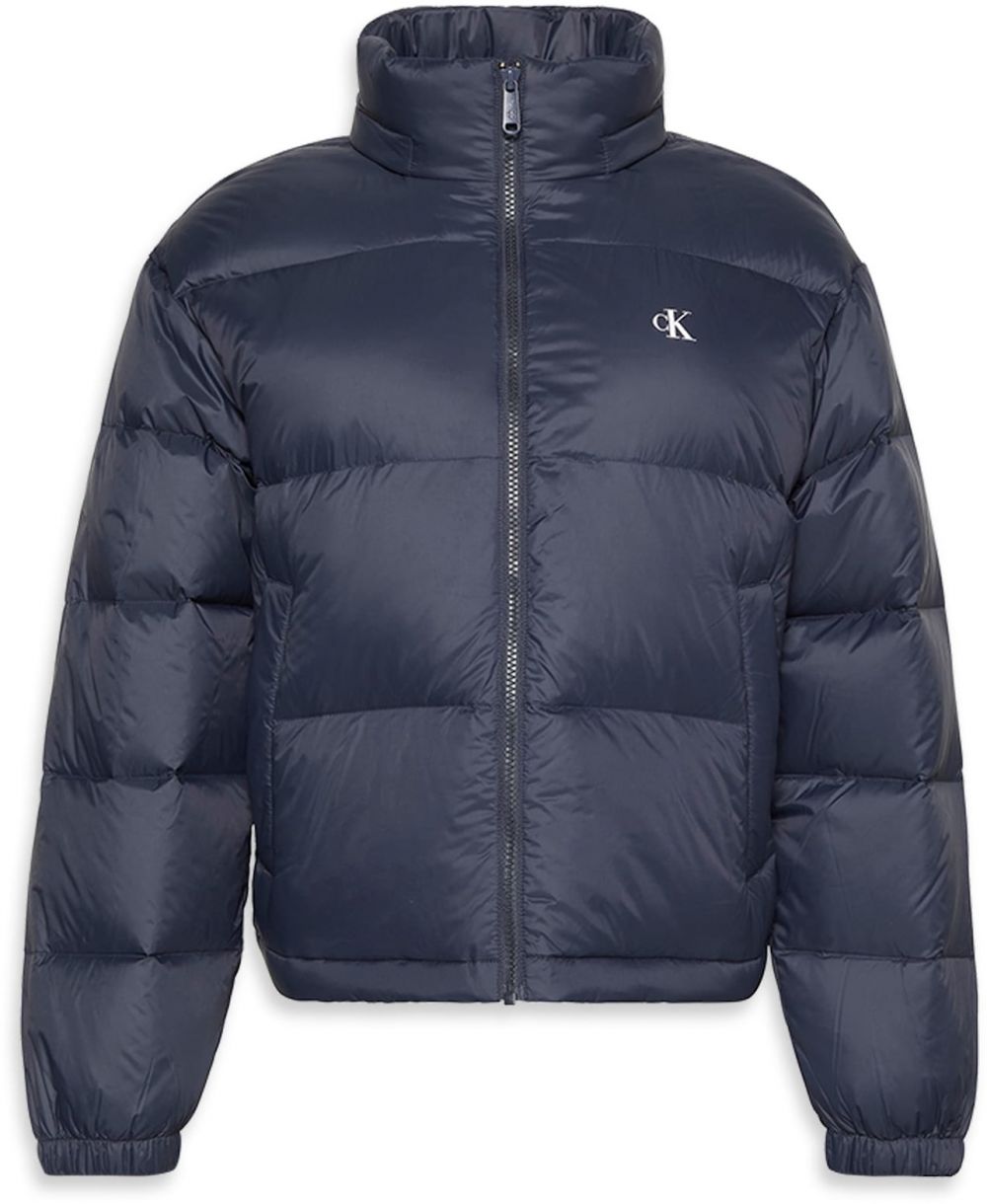 Calvin Klein Jeans Prechodná bunda 'ESSENTIAL'  tmavomodrá