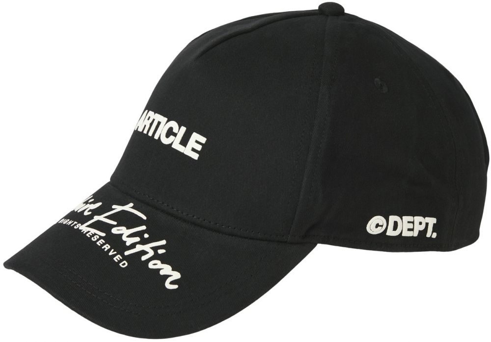 JACK & JONES Čiapka  čierna / biela
