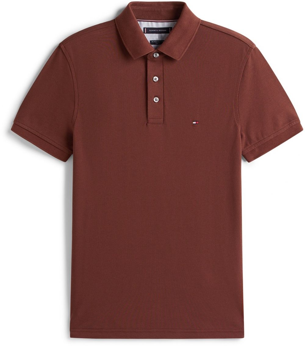 TOMMY HILFIGER Tričko '1985'  burgundská