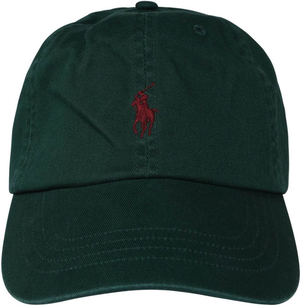 Polo Ralph Lauren Čiapka 'CLASSIC'  zelená / červená