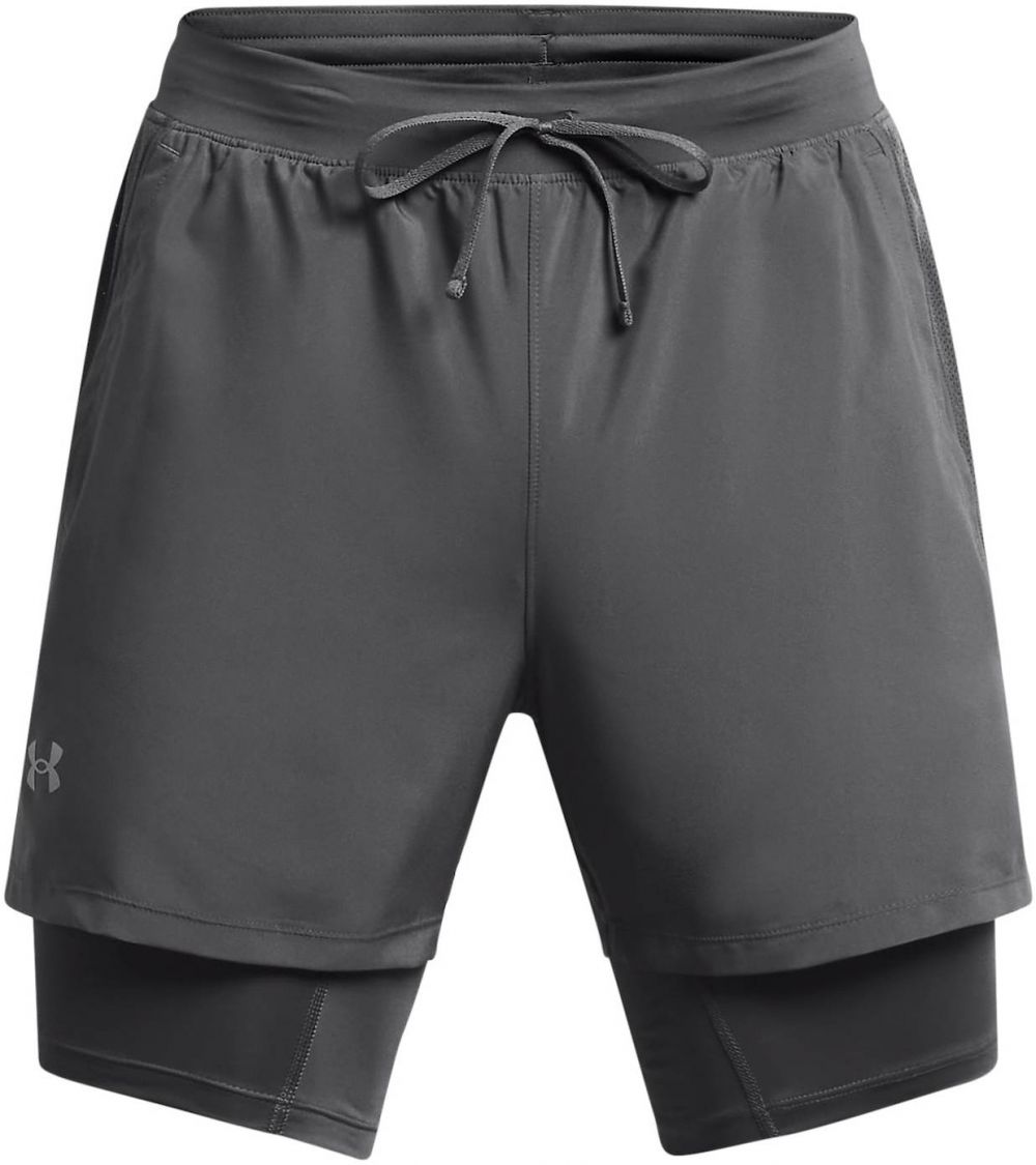 UNDER ARMOUR Športové nohavice 'Launch'  tmavosivá