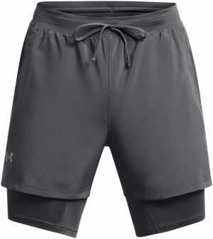 UNDER ARMOUR Športové nohavice 'Launch'  tmavosivá