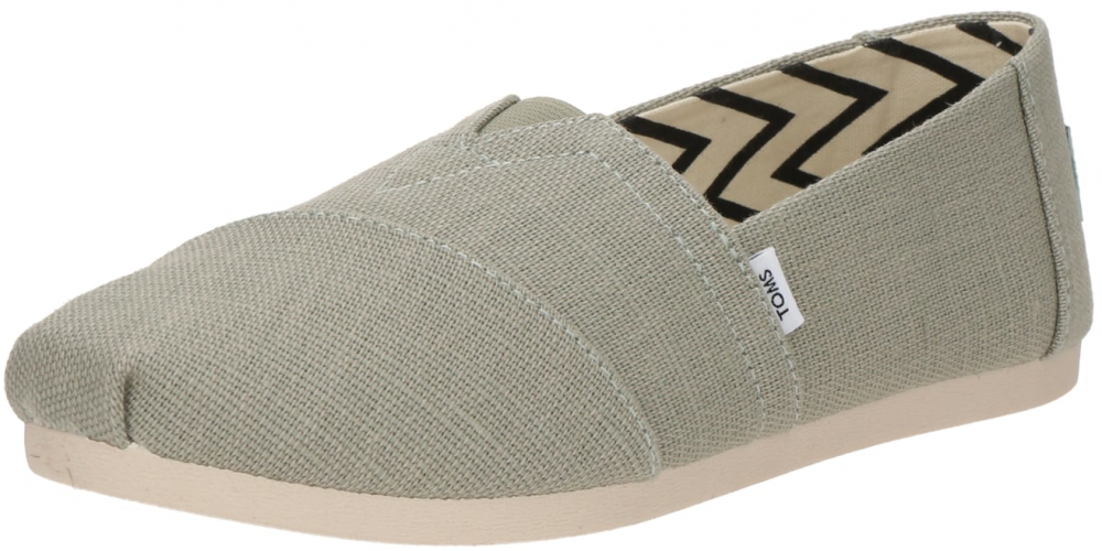 TOMS Espadrilky  pastelovo zelená
