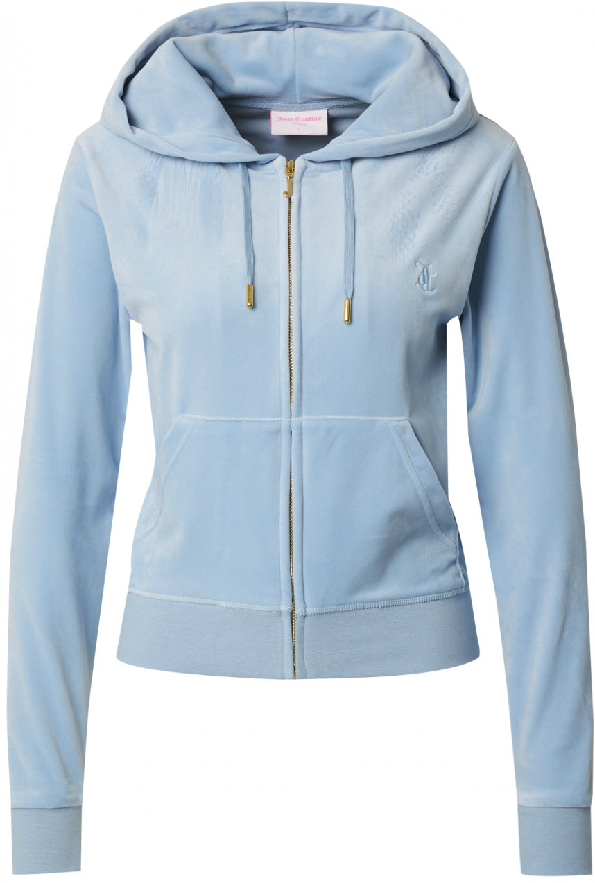 Juicy Couture Tepláková bunda 'Dach Addison'  svetlomodrá