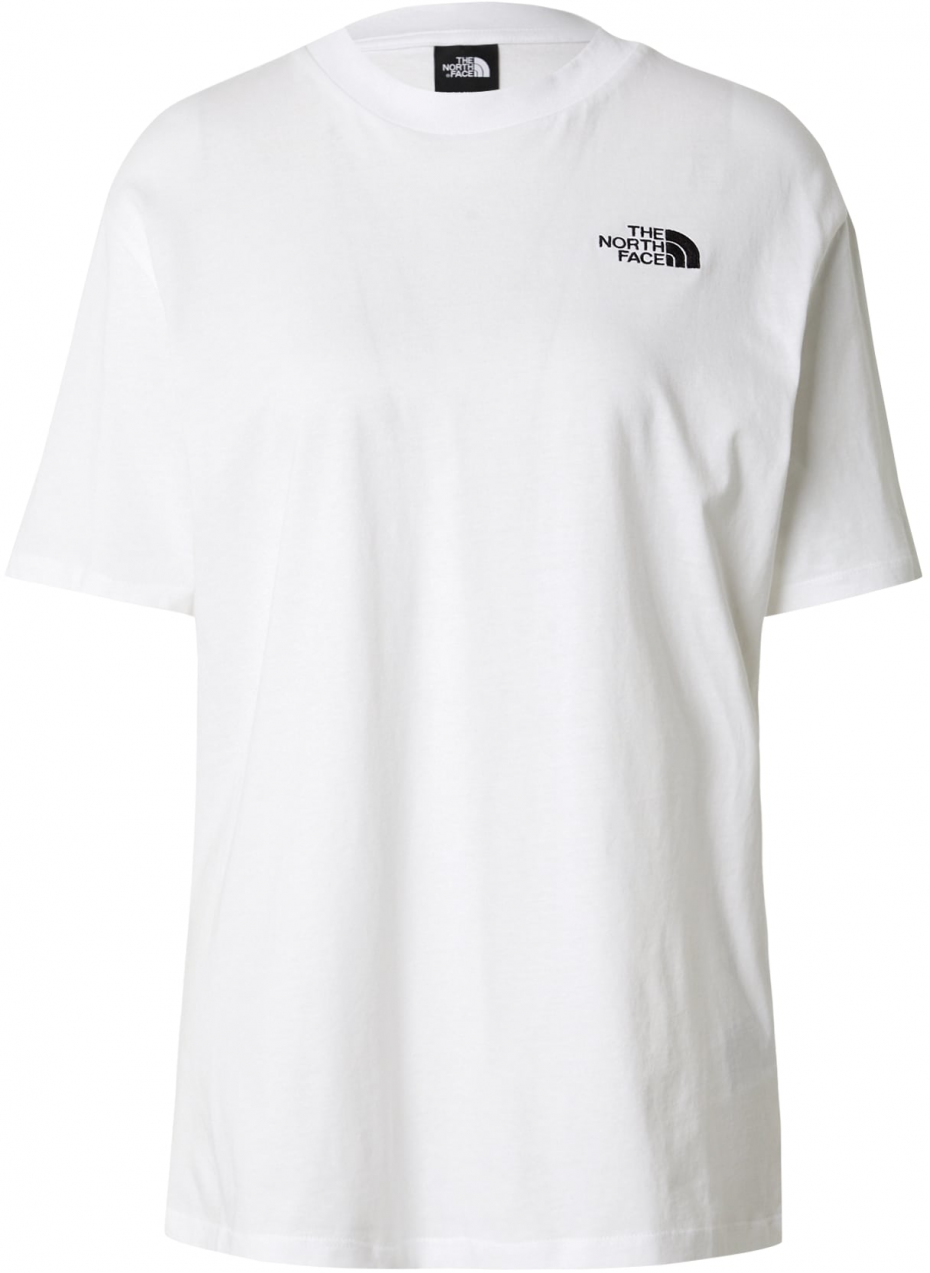 THE NORTH FACE Tričko 'ESSENTIAL'  čierna / biela