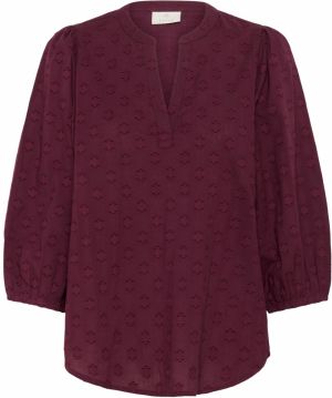 Kaffe Blúzka 'KAEnya'  burgundská / tmavočervená