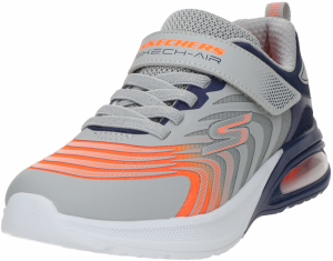 SKECHERS Tenisky 'Microspec Max Advance'  námornícka modrá / svetlosivá / svetlooranžová