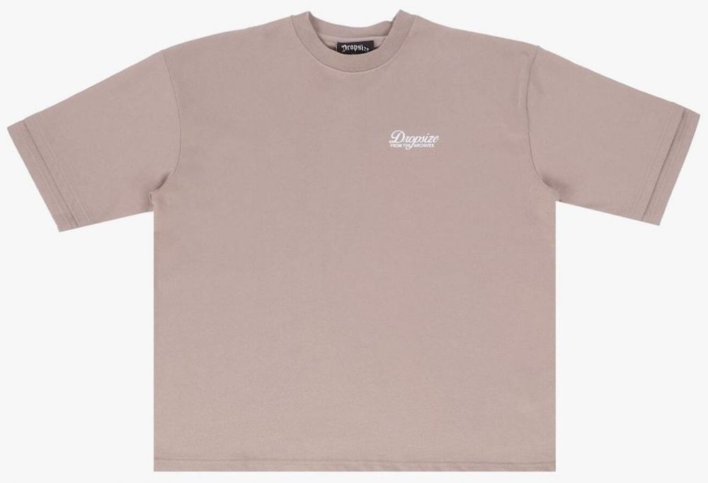 Dropsize Tričko  gaštanová / biela